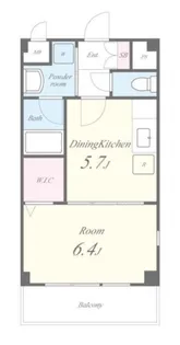 ベルデュール楓【2階】の間取り