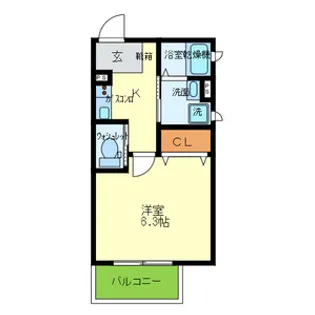 GRADO塚口(グラードツカグチ)【1階】の間取り