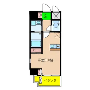 ONLYONE伊丹北本町【7階】の間取り