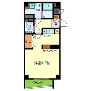 コンフォール刀根山【2階】の間取り