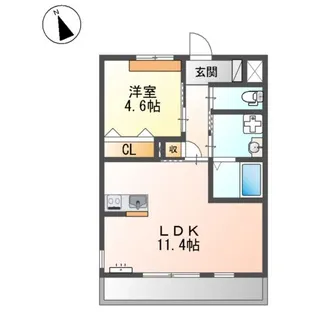 エトワールシャトー?【205号室】の間取り