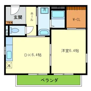 サンライズ・コート【2階】の間取り
