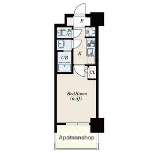 ブランシエスタ加島【8階】の間取り
