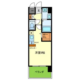 ONLYONE川西中央Ⅰ【5階】の間取り