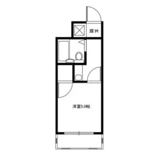 武藤マンション【103号室】の間取り