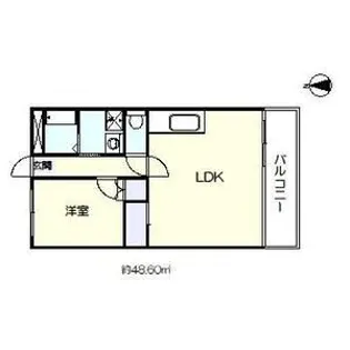 アビタ・コアⅢ【4階】の間取り