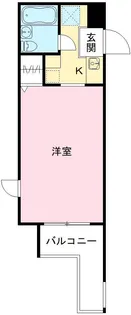 セジュール服部【206号室号室】の間取り