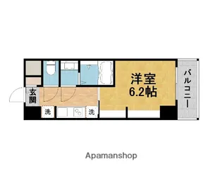 大阪府豊中市清風荘2丁目【マンション】の間取り