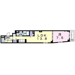ラフィネ カワニシイケダ【2階】の間取り