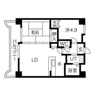 スプリングヒルズIII【405号室】の間取り