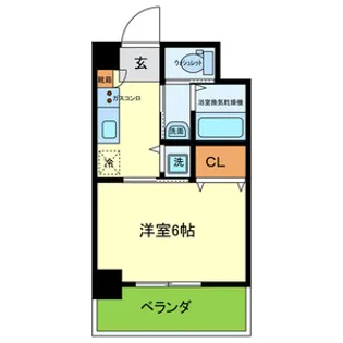 プロスパー十三【2階】の間取り