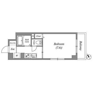 中旺ビル【2階】の間取り