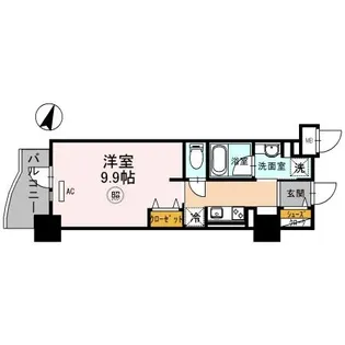STOLZ KISHIBE【4階】の間取り