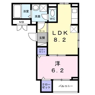 コネホ136【3階】の間取り