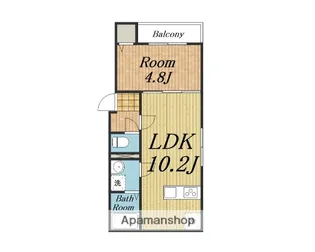 メゾンみけ蛍池【301.号室】の間取り