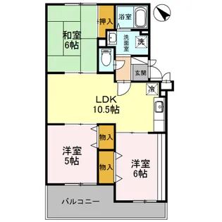 ヴァンベール【2階】の間取り