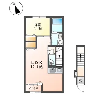 violet清和園【2階】の間取り
