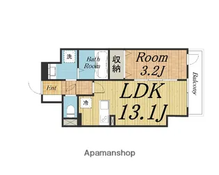 ECORO TOYONAKA【2階】の間取り