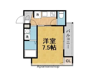 ココングランジュール豊中立花町【2階】の間取り