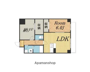 GROOVE豊中レジデンス【1階】の間取り