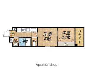 ハイムラポールPART10【505号室】の間取り