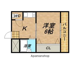 エクシードプラザ豊中【2階】の間取り