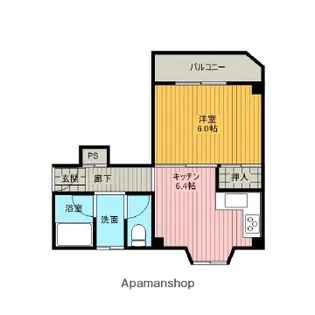 エクセレンス千里山【2階】の間取り