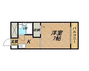 メゾン豊中パート16【403.号室】の間取り