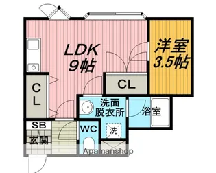 大阪府豊中市服部南町1丁目【マンション】の間取り
