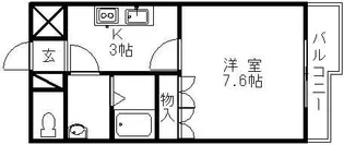 エルピス1【1階】の間取り