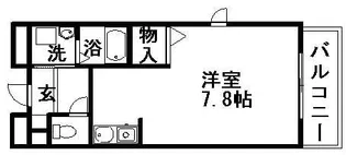 プリムローズⅡ【105号室】の間取り