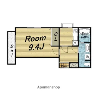 こすもらいふ緑地公園【2階】の間取り