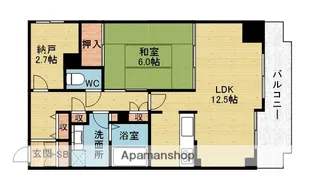 大阪府吹田市春日4丁目【マンション】の間取り