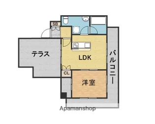 レギャン002【5階】の間取り