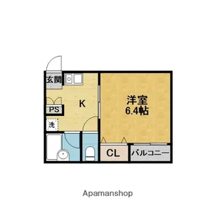 コート千里山西Ⅲ【3階】の間取り