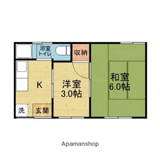 和美荘2棟【1階】の間取り