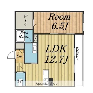 シャーメゾン新大阪WEST【2階】の間取り