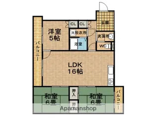 ヴェリ・I【302号室】の間取り