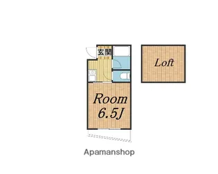ハイツピネンPARTⅠ【201号室】の間取り