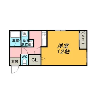 アマンスイート【2階】の間取り