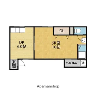 曽根ハイホーム【202号室】の間取り