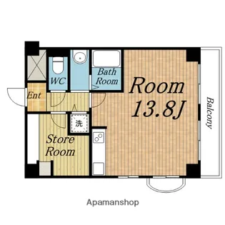 ダイアパレス三国1号館【703号室】の間取り