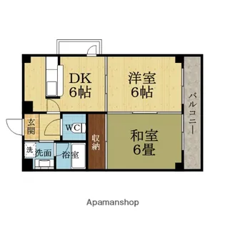 アートコート【3階】の間取り