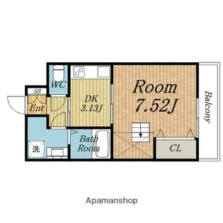 GRACE FORT TATUMI【4階】の間取り