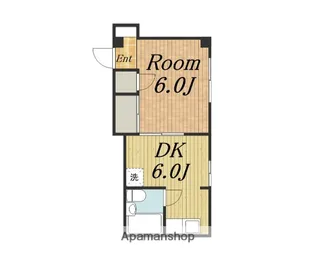 ゆたか3号館【401号室】の間取り
