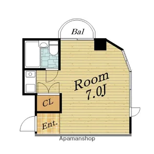 G.COURT阪急石橋阪大前(旧ピュアネス78)【402号室】の間取り