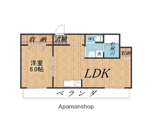 スターハイツ【201号室】の間取り