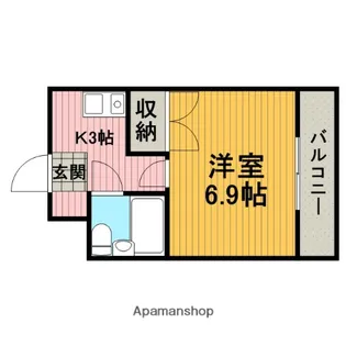 コーポ幸楽【2階】の間取り