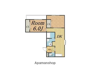 久保ビル【201号室】の間取り