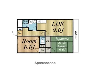 メゾンマイティー【106号室】の間取り
